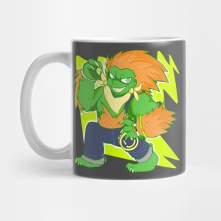 Chibi Fighter: Blanka Mug